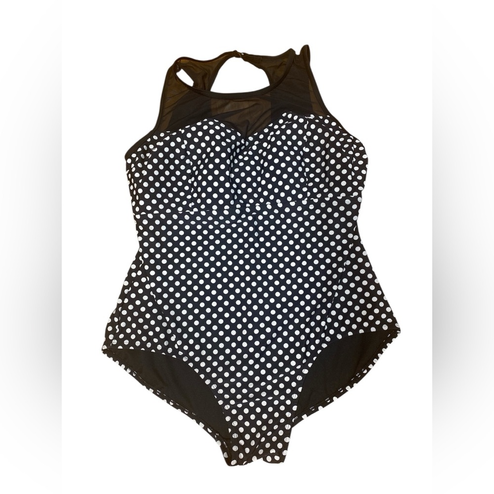 Catalina Black and White One Piece Swimwear